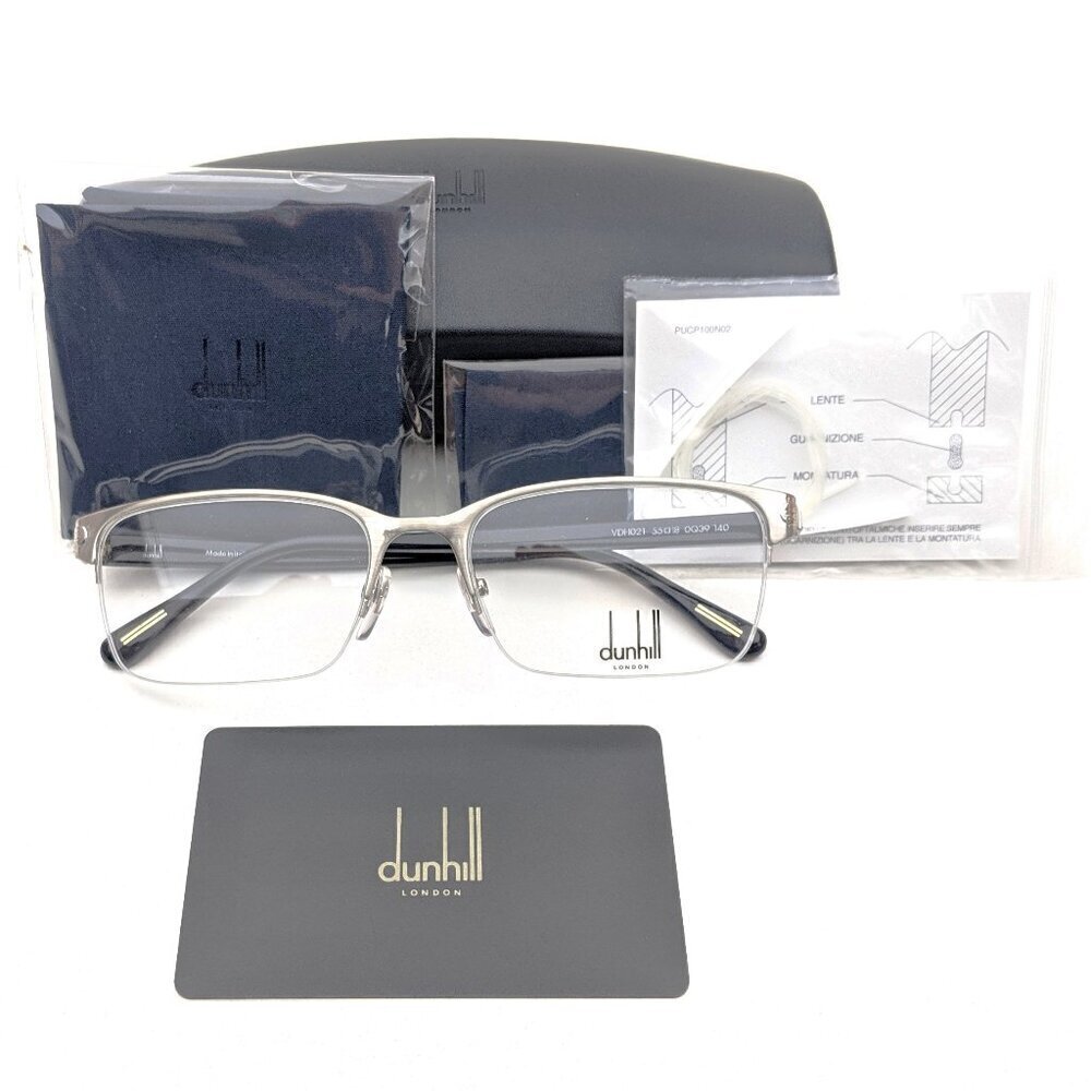 🕶️Made in Italy! Dunhill VDH021 Eyeglasses 55/18 140 | ALT253🕶️